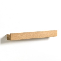 Полка-карниз Из дуба l55 см Dagane единый размер каштановый AM.PM  фото, kupilegko.ru